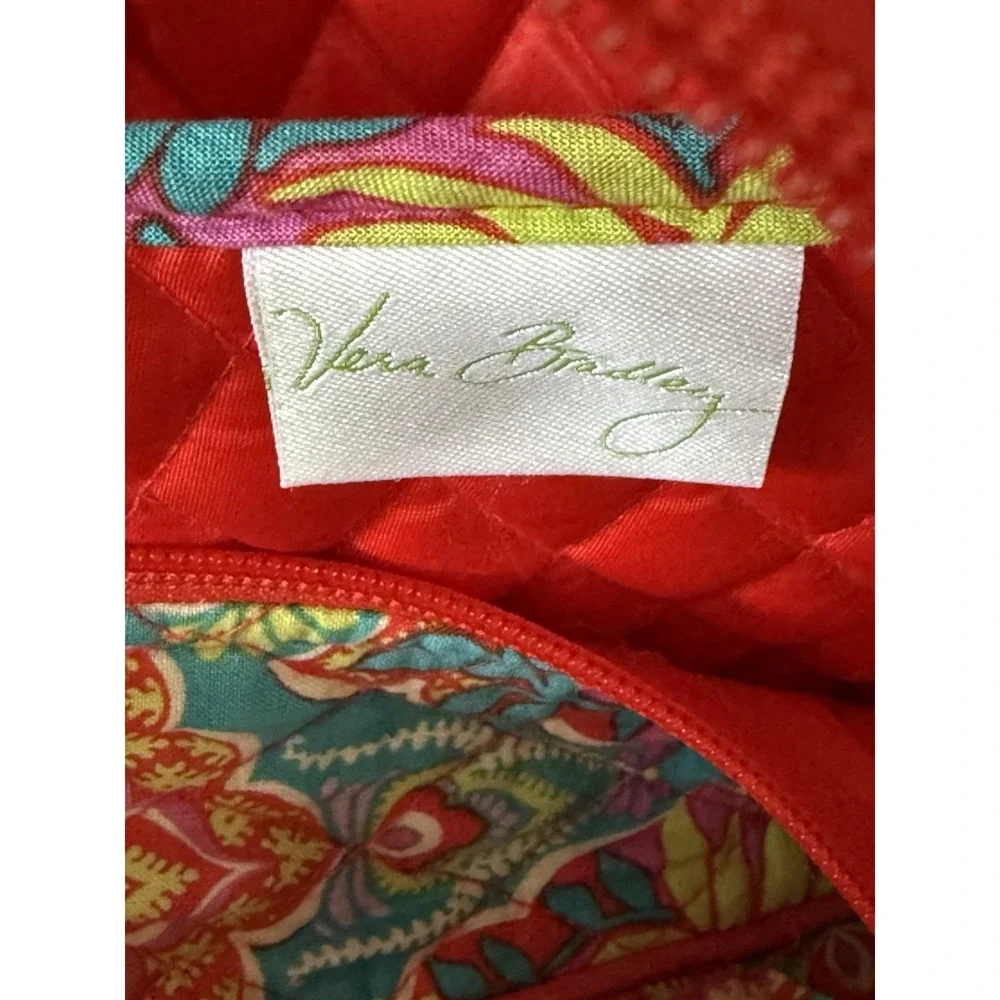 Vera Bradley RETIRED PRINT Paisley in Paradise Large Travel Duffle Bag  EUC